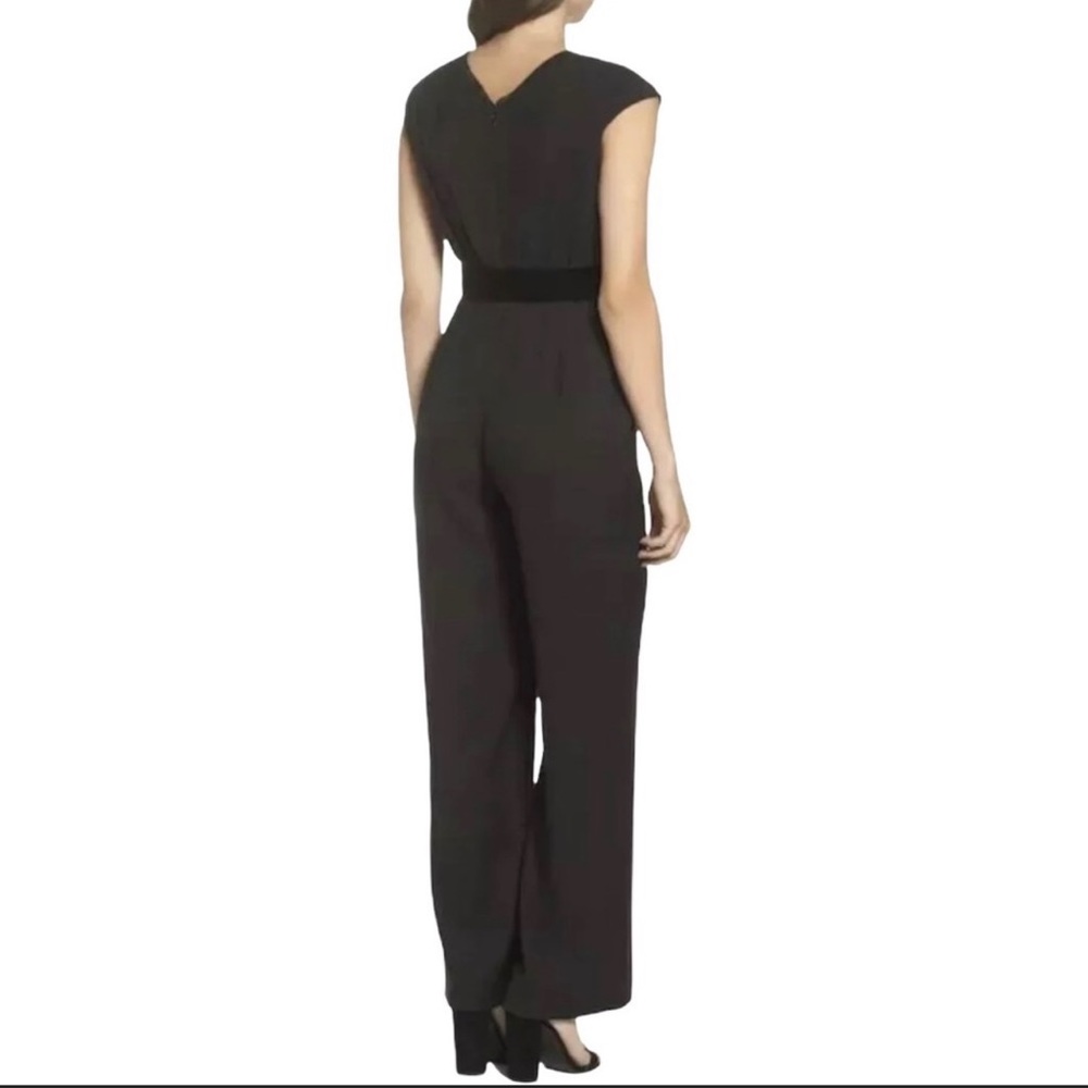 New with Tags Eliza J Black Jumpsuit sz 12 - Picture 6 of 6